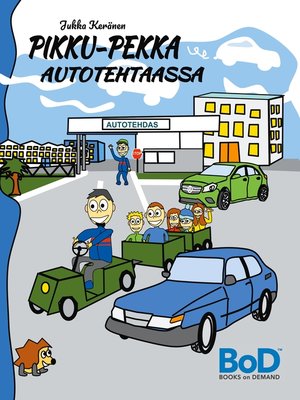 cover image of Pikku-Pekka autotehtaassa